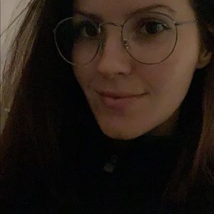 Ray-Ban Round Eyeglasses Gunmetal